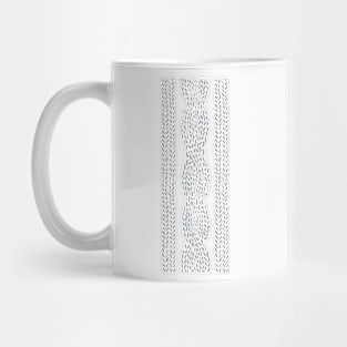 Cable Grey Mug